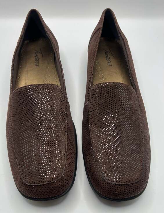 Trotters Shoes - Trotters Dea Slip-On Textured Leather Loafers Sz 11M
